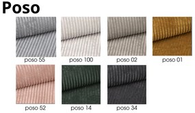 ROHOVÁ SEDAČKA ABRA POSO 281 x 174 cm