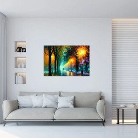 Obraz - Nočná prechádzka (90x60 cm)