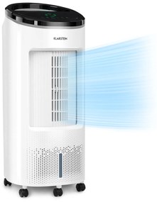 Klarstein IceWind Plus, 4 v 1 ochladzovač vzduchu, ventilátor, zvlhčovač vzduchu, čistička vzduchu, ionizátor, 65 W, 330 m³/h, 7 l, 4 rýchlosti, oscilácia, časovač, diaľkový ovládač, mobilný