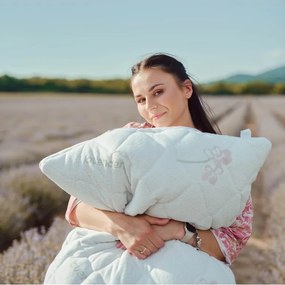 Vankúš 70x90 prešívaný antialergický Lavender EMI 1+1 ZADARMO