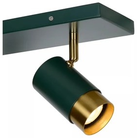 Lucide 35913/02/33 - Bodové svietidlo FLORIS 2xGU10/40W/230V zelená