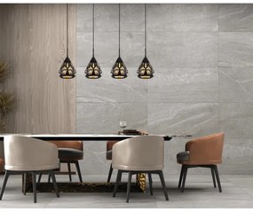 Globo 15889-4H - Luster na lanku HASSAN 4xE27/40W/230V