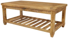 furniture-nabytek.cz - Veľký konferenčný stolík z dreva mango 110x45x60