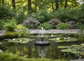 Garden Line Solárna fontána priemer 16 cm