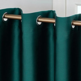 4Home Výhodná sada Zatemňovací záves Dublin tmavozelená, 150 x 250 cm, 2 ks