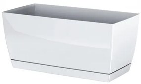 Plastový truhlík Coubi Case s miskou biela, 39 cm