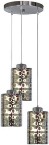 Candellux NOCTURNO Luster 3X40W E27 Chrome 33-57747