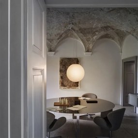 Ideal Lux - Luster na lanku MAPA 1xE27/60W/230V biela