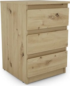 Skrinka/vysoký nočný stolík Carlos 403S, dub artisan