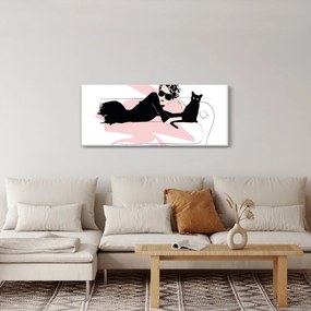 Obraz - Fashion lady (120x50 cm)