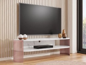 TV stolik/skrinka Zinzit Ember, Farba: medená / čierna pietra