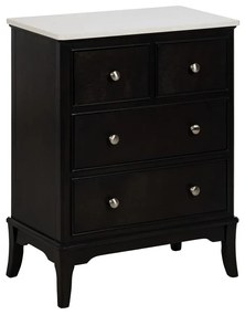 Čierna komoda 60x75, 5x33 cm Mods – Ixia