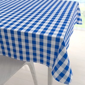 Biante Teflónový štvorcový obrus TF-070 Modro-biela kocka 60x60 cm