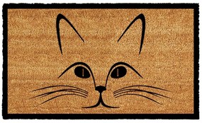 Home Elements Kokosová rohožka Mačacia hlava, 43 x 73 cm