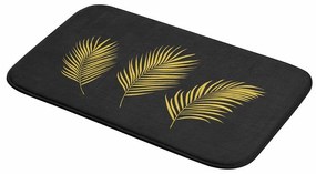 Čierna/v zlatej farbe kúpeľňová predložka 45x75 cm Orbella – douceur d'intérieur