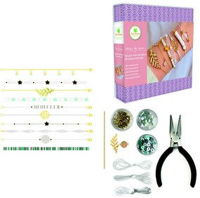 Výroba šperkov - Viacradové náramky s perleťou