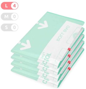 Vákuové vrecia v súprave 4 ks Roll Up L – Compactor