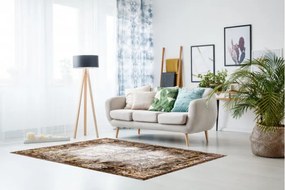 Koberec AKRYL VALS 0W9996 H02 54 Ramka béž / slonia kosť