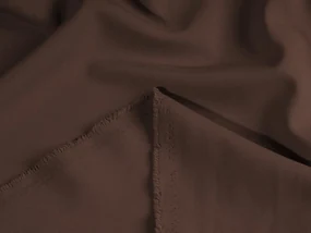 Biante Dekoračný štvorcový obrus Rongo RG-083 Čokoládovo hnedý 100x100 cm