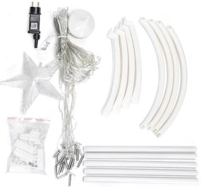 Aigostar - LED RGBICW Vonkajšia vianočná dekorácia 165xLED/230V 1,8m IP44 + diaľkové ovládanie