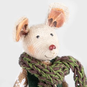 Vianočná dekorácia CAROL myška 712913