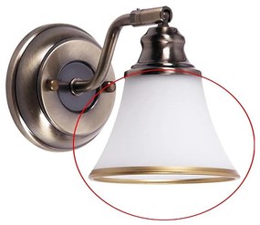 Rabalux - Náhradné sklo k bodovému svietidlu GRANDO E14 pr. 11 cm