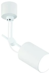 Minimalistické bodové svietidlo Stick biela