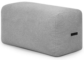 Svetlosivý sedací vak z textílie buklé Plus 100 Lounge – SLOWDOWN