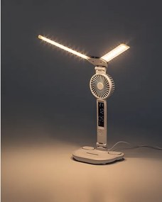 Rabalux 74030 - LED stmievateľná stolová lampa s ventilátorom NOVILO LED/7W/5V