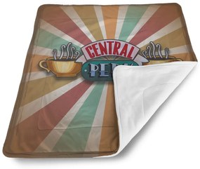 Sablio Deka pre bábätko Seriál Priatelia CENTRAL PERK Abstrakcia - 80x100 cm
