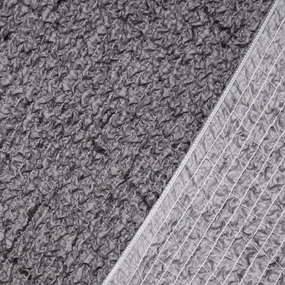 Bielastické poťahy VITTORIA šedá trojkreslo s drevenými rúčkami (š. 150 - 200 cm)