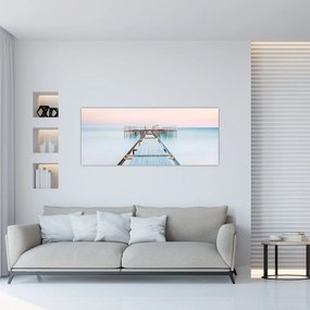 Obraz - Dlhé mólo (120x50 cm)