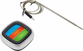 Teplomer so sondou na grilovanie BestBerg BBBQ-20TS / strieborná