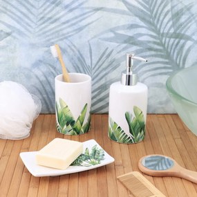 Dávkovač mydla Oasis, kombinácia farieb/s chrómovými prvkami, 320 ml