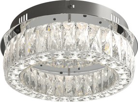 XXXLutz STROPNÉ LED SVIETIDLO, 40/14 cm Novel - Interiérové svietidlá - 0085820051