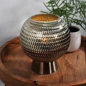 Searchlight EU67008PB - LED Stolná lampa MILA LED/0,6W/3xAAA zelená