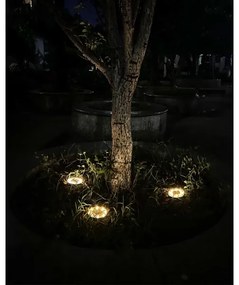 Immax 08496L-SADA 4xLED Vonkajšie solárne osvetlenie so senzorom 0,048W/2V IP68