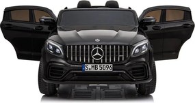 LEAN CARS Elektrické autíčko Mercedes GLC 63S MP4 čierne lakované