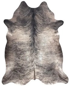 Kobercová umelá hovädzia koža, krava G5067-4 sivá koža Veľkosť: 180x220 cm