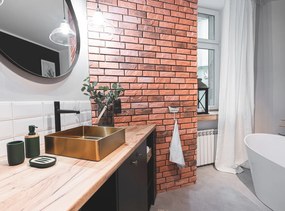 Laveo Pretto, vysoká umývadlová batéria h-292, čierna matná, LAV-BAO_72ND