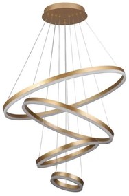 LED Stmievateľný luster na lanku LED/165W/230V 3000-6500K + diaľkové ovládanie