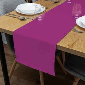 Biante Dekoračný behúň na stôl Rongo RG-092 Purpurový 45x140 cm