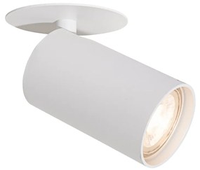 Sada 6 moderných zapustených bodových svetiel biela GU10 50mm - Chels