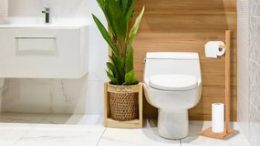 Držiak toaletného papiera KEFAS - bambus