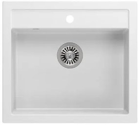 Drez Quadron BILL110 snehovo biela nerez elom HCQB6054U1_BS, 1 ks