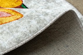 Dywany Łuszczów Detský kusový koberec Junior 51595.801 Africa - 100x100 (priemer) kruh cm