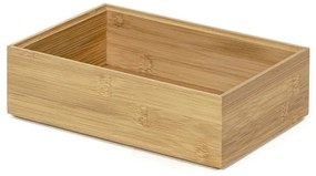 Organizér Compactor Bamboo Box, 22,5 x 15 x 6,5 cm, prírodné drevo