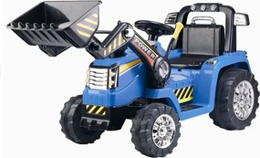 LEAN CARS Elektrický traktor na batérie ZP1005 pre deti modrý