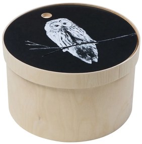 Box na pečivo s doskou Owl