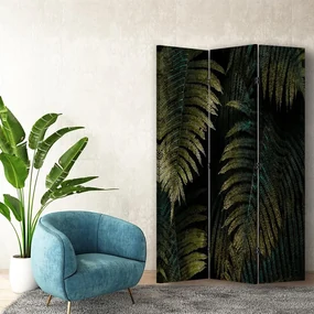 Gario Paraván Leaf in the Dark Rozmery: 110 x 170 cm, Prevedenie: Klasický paraván